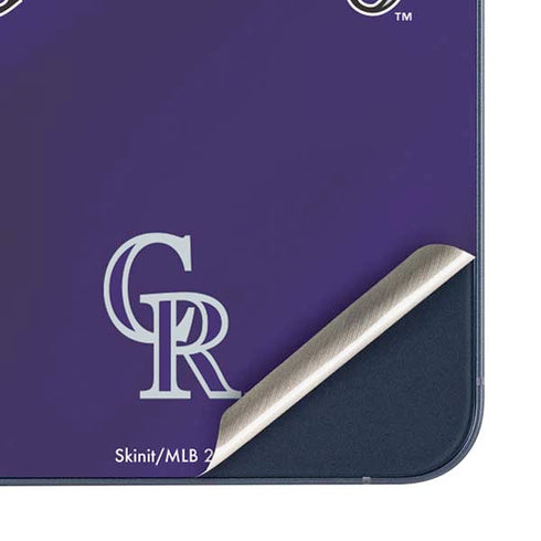 MLB Colorado Rockies Alternate/Away Jersey Galaxy A35 5G Skin